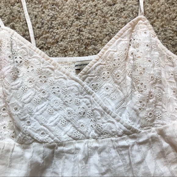 White Crop Top - Picture 3 of 5